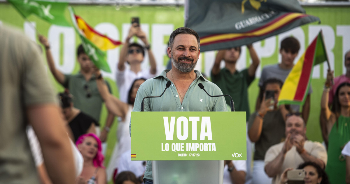 Abascal Cerrar La Campa A Del J Este Viernes Con Un Acto En La