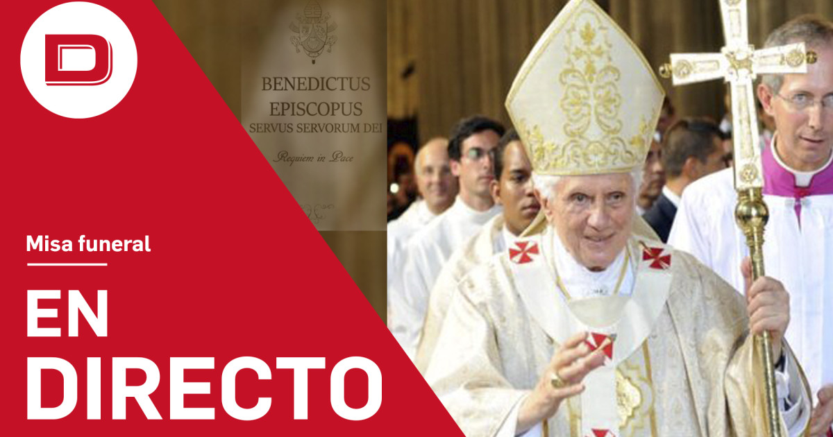 Directo Misa Funeral Por S S Benedicto XVI