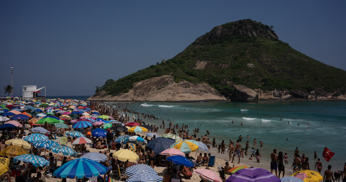 Brasil se sume en un calor agobiante con 58 5 grados de sensación