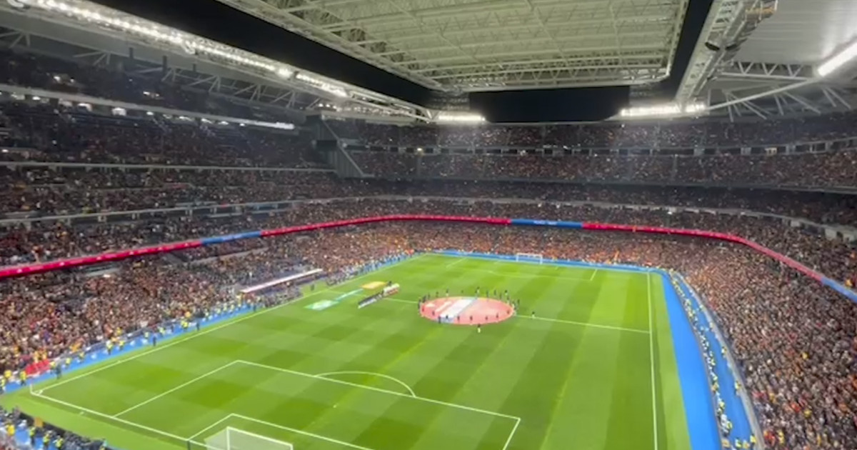 Así ha sonado el himno de España en el debut de la Selección en el