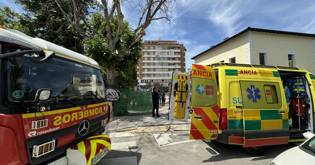 Muere Un Obrero Aplastado En Madrid Mientras Trabajaba Con Una