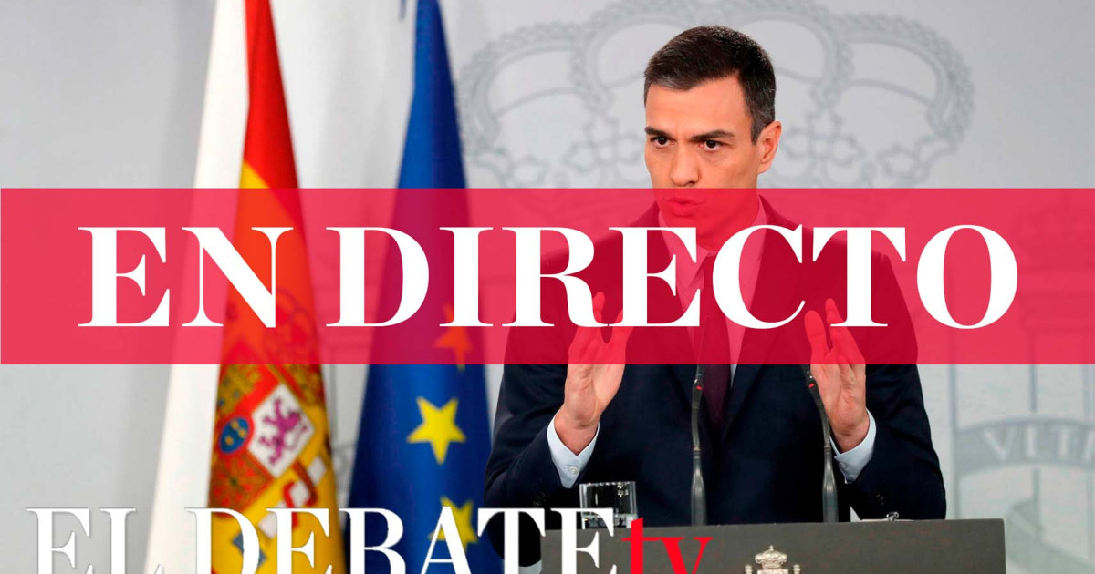 Siga En Directo La Comparecencia De Sánchez Tras La Conferencia De ...