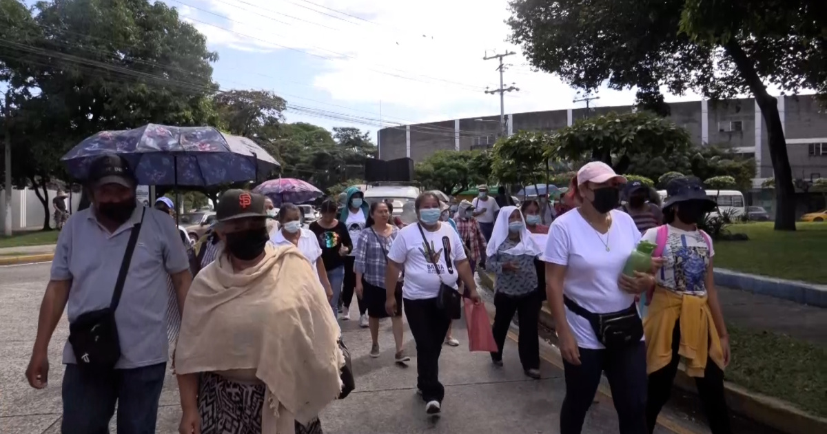 El Salvador Se Manifiesta Por La Liberación De Los Detenidos Durante En Régimen De Excepción 