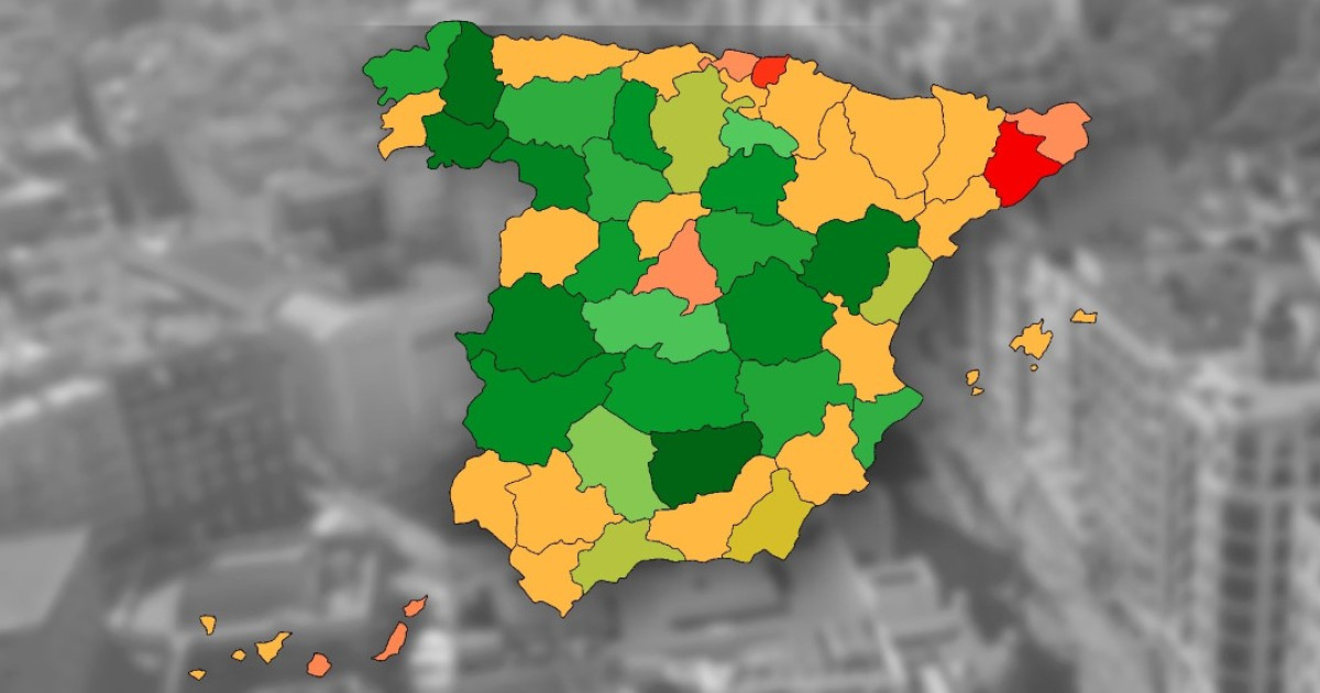 Cities in Spain where most of the salary goes to pay for the house